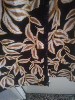 Vestido Sfera Estampado Hojas Talla XL
