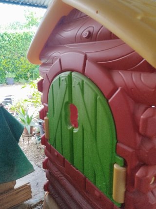 Casita Feber con tobogán