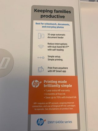 Impresora HP Envy 6430e Escáner Doble Cara