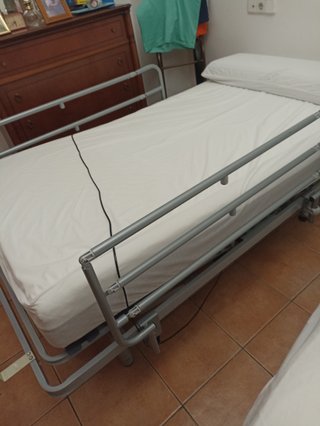 Cama articulada para enfermos