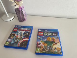 Juegos PS4 Lego Avengers y Lego Worlds