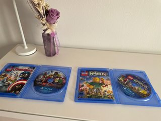 Juegos PS4 Lego Avengers y Lego Worlds
