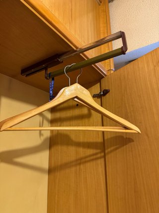 Armario ropero modular extraíble de madera