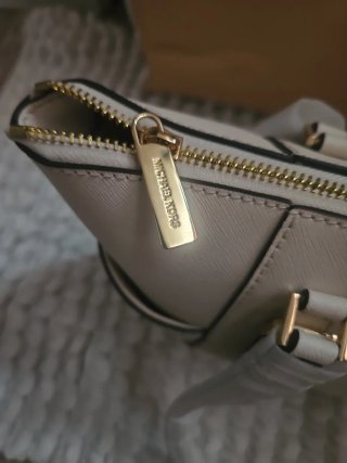 Bolso Michael Kors Piel Saffiano Blanco