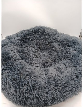 Feandrea Letto per Cani - Lettino per Cani - Cuscino Centrale Rimovibile e Lavabile - Tappetino in Peluche Morbido e Soffice - 70 cm di Diametro