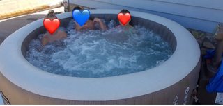 Jacuzzi Intex Beige/Gris