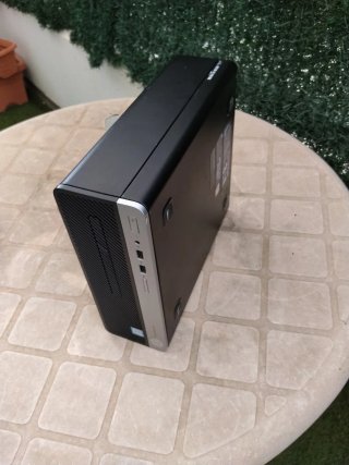 Ordenador Sobremesa HP Negro/Plata