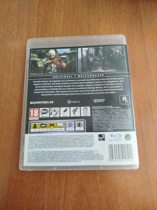 Max Payne 3 PS3 Pal Spagna
