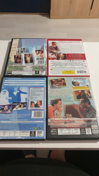 Lote 4 DVD Comedia Romántica Mi gran boda griega..