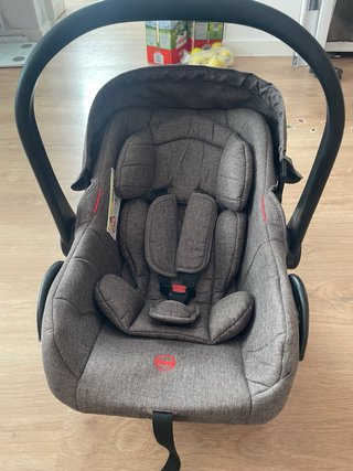 Carrito y Silla Coche Bebé Gris