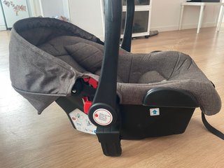 Carrito y Silla Coche Bebé Gris