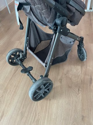 Carrito y Silla Coche Bebé Gris
