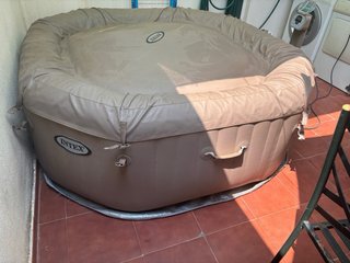 Jacuzzi Inflable Intex Beige