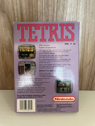 Tetris Nintendo Nes Nes-Ei-Fra Pal B Boxato Origin