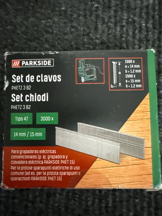 Grapas y clavos Parkside (Set de grapas y clavos)