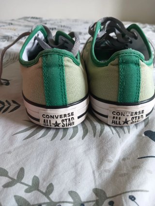 Converse Bicolor Verde y Blanco