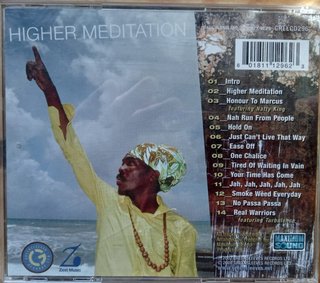 CD Música Reggae Anthony B Higher Meditation