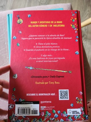 2 LIBROS LA ABUELA GANSTER + EL MONSTRUO CABEZÓN