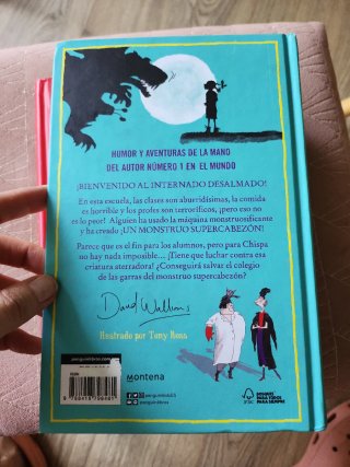 2 LIBROS LA ABUELA GANSTER + EL MONSTRUO CABEZÓN