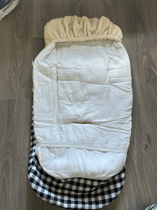 Saco de invierno y colchoneta vichy