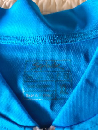 Maillot y culote Spiuk azul y blanco talla XL