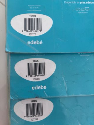Lote libros 3 primaria edebe