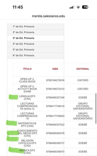Lote libros 3 primaria edebe