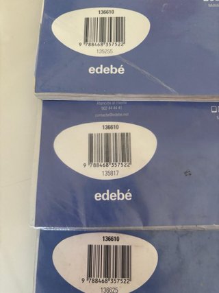 Lote libros 3 primaria edebe