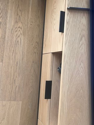 Mueble TV madera y metal estilo industrial
