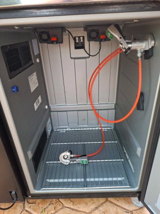 Dispensador Cerveza 2 Grifos Enfriador