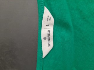 Camiseta Springfield Verde Talla L