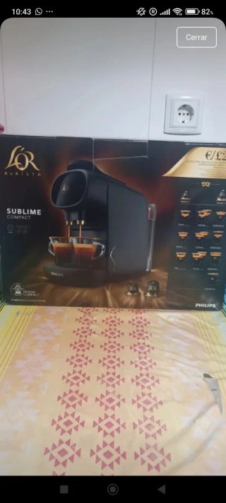 Cafetera LOR Barista Sublime Compact