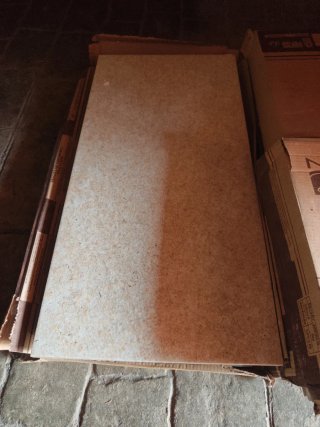 Suelo porcelánico para patio o piscina, 9 m2