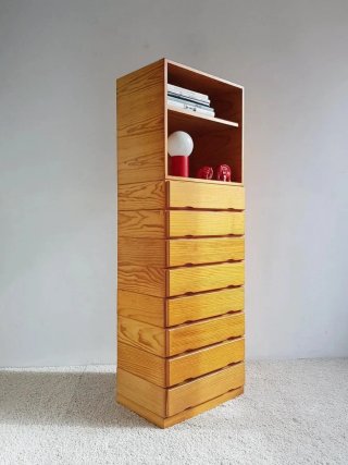 Sinfonier / Cajonera alta pino melis | Vintage, 70