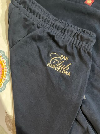 Pantalón Chándal FC Barcelona Fan Club Azul XXL