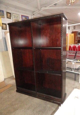 Estantería Panadería Madera Marrón Oscuro