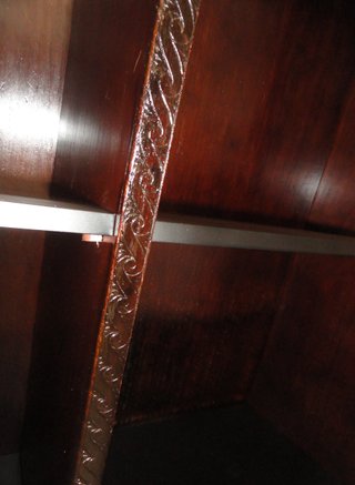 Estantería Panadería Madera Marrón Oscuro