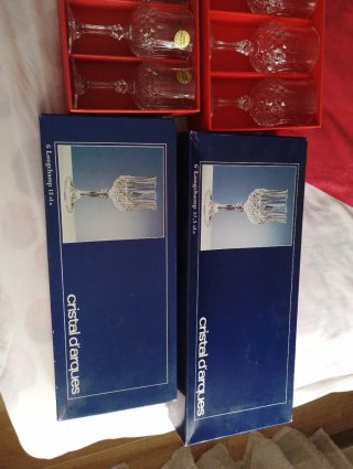Copas Cristal D'Arques Set 6