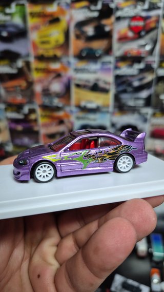 DECALS UNDER HONDA CIVIC SI HOT WHEELS