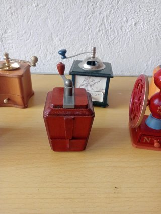 6 Molinillos Café Decoración Vintage