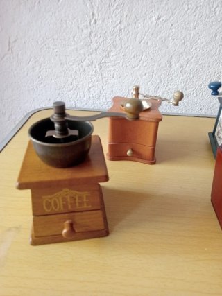 6 Molinillos Café Decoración Vintage