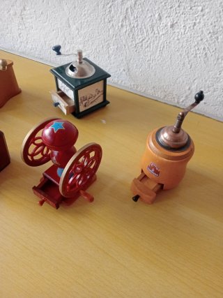 6 Molinillos Café Decoración Vintage