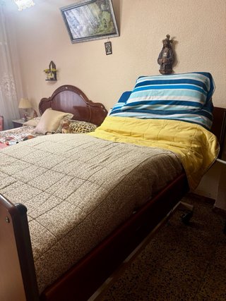 Cama articulada geriátrica