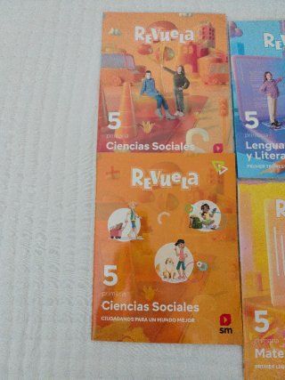 Libros 5° Primaria SM Revuela