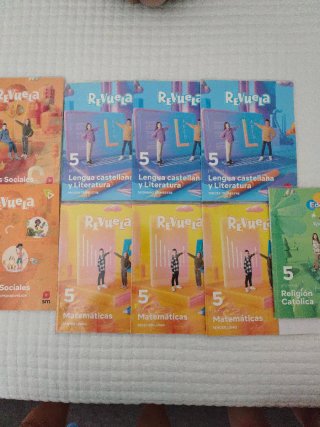 Libros 5° Primaria SM Revuela