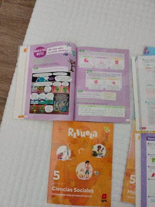 Libros 5° Primaria SM Revuela