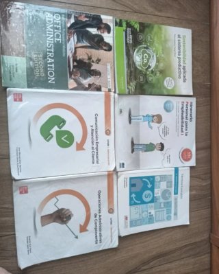 Pack libros 1 Gestión adtiva. CI Maria Ana Sanz