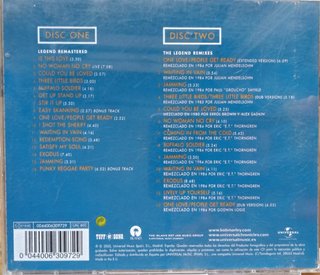 2CDs Bob Marley Legend The Best Of