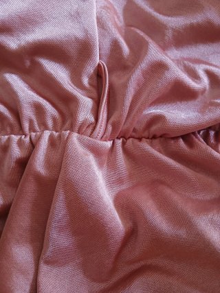 Abito lungo rosa