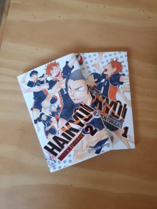 2 comic manga  Haikyu